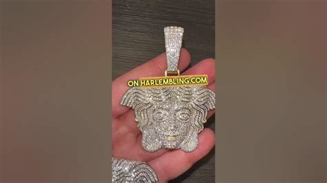 iced out versace pendant|Top 10 Sites for Luxury Iced Out Jewelry Sites Online.